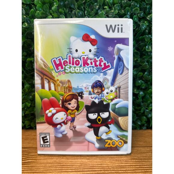 Hello Kitty Seasons (Nintendo Wii, 2010) CIB Complete Game w/ Manual - Picture 1 of 6